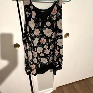 Torrid flowy flora tank shirt